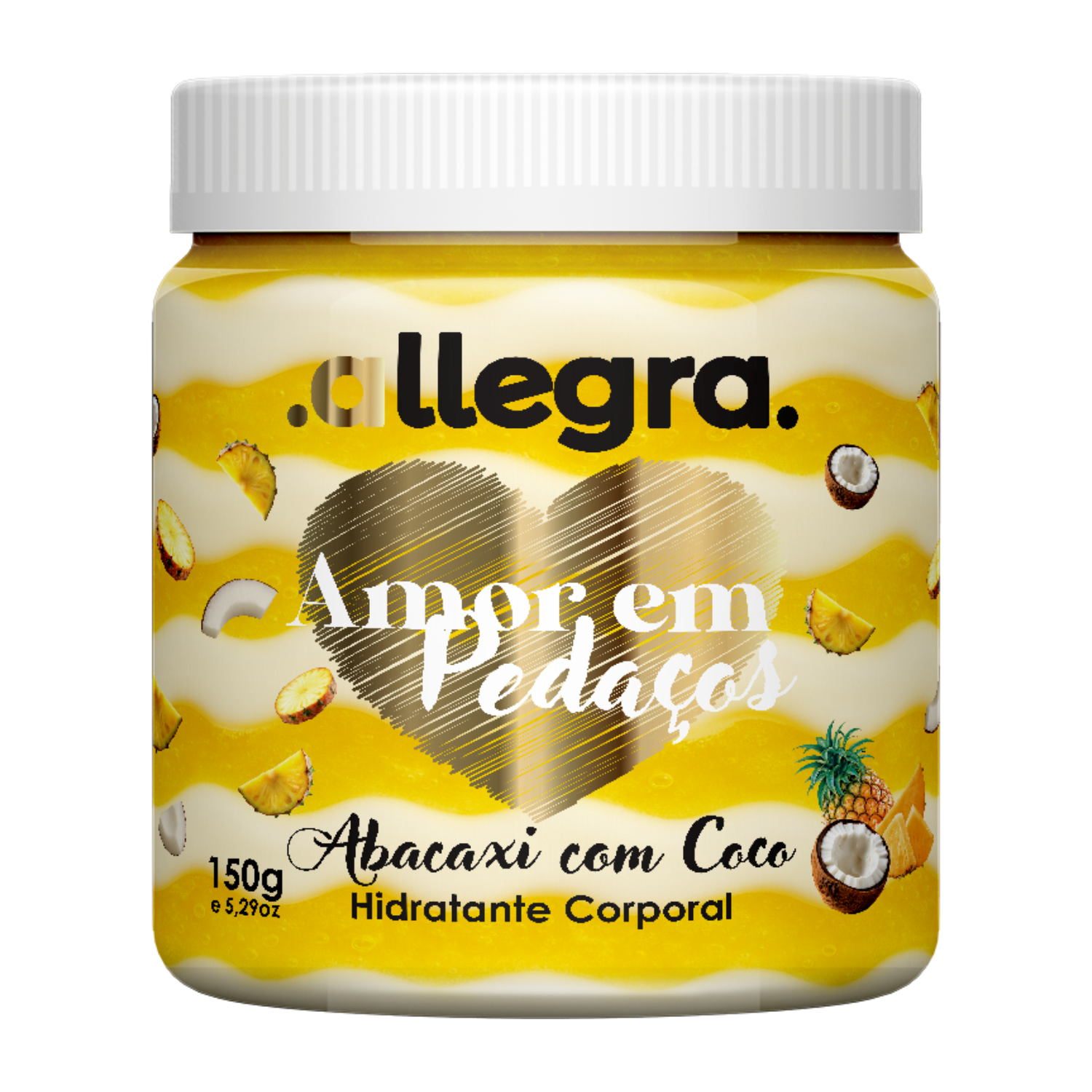 Creme Corporal Sorbet Amor em Pedaços Allegra 150g