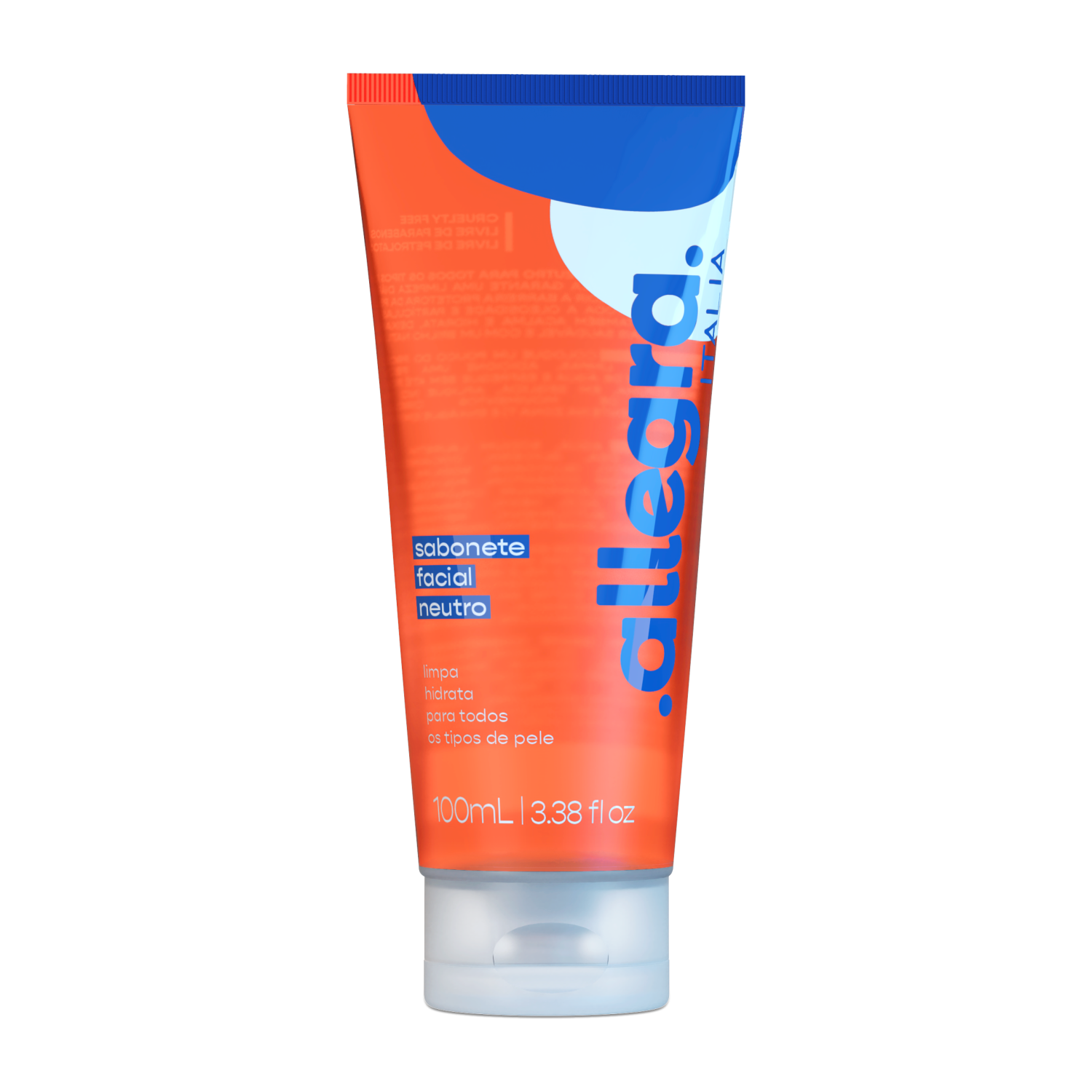 Sabonete Facial Neutro Allegra Itália 100ml