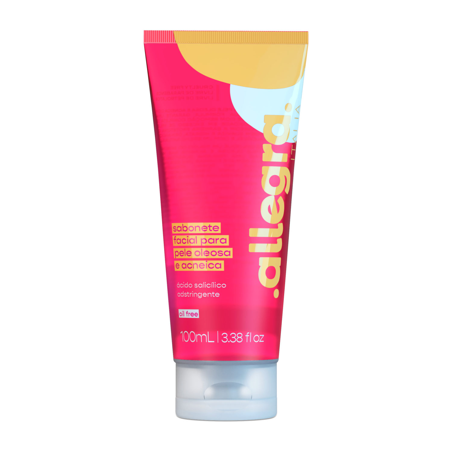 Sabonete Facial Pele Oleosa Skin Care Allegra 100ml