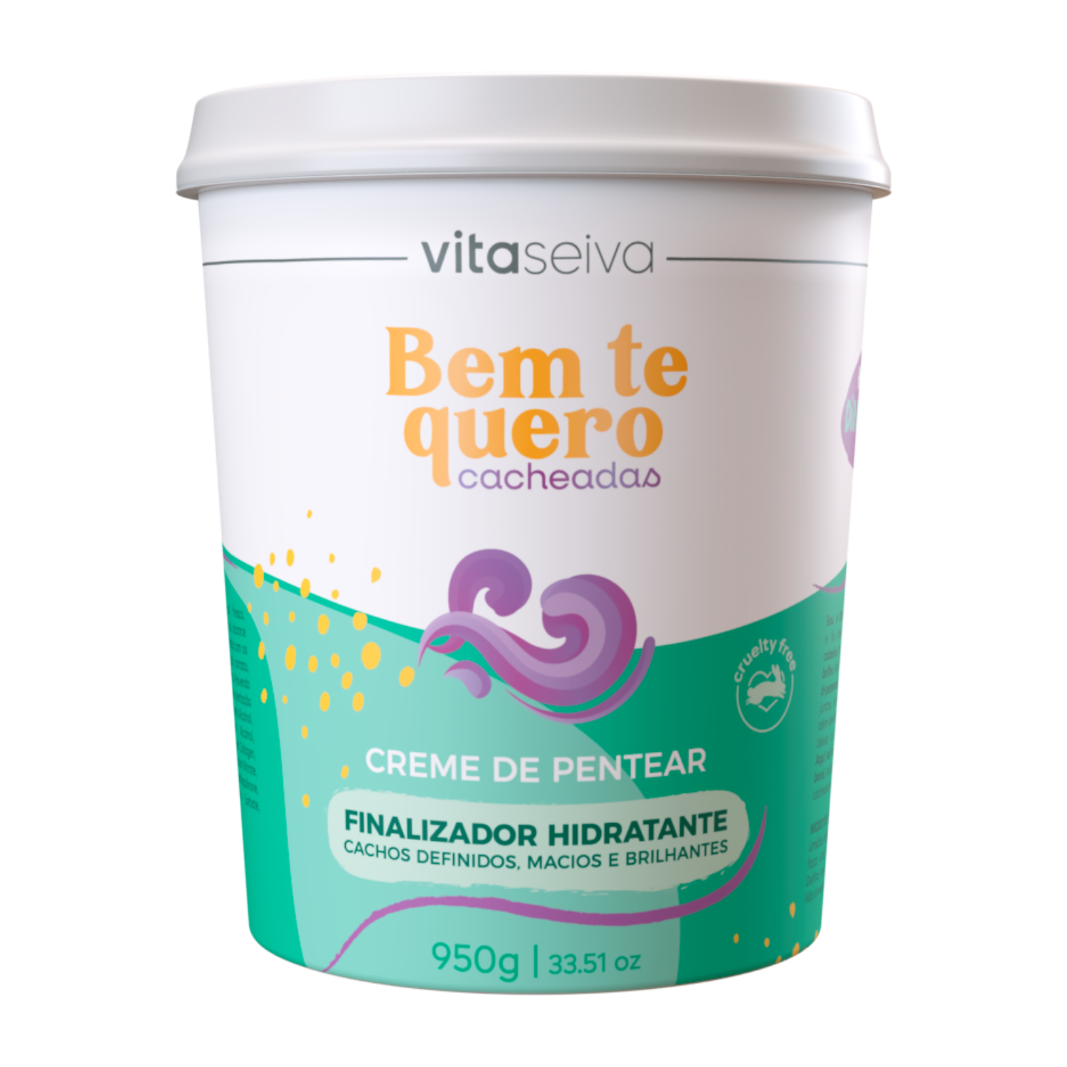 Creme de Pentear Bem te Quero Cacheadas Vita Seiva 950g