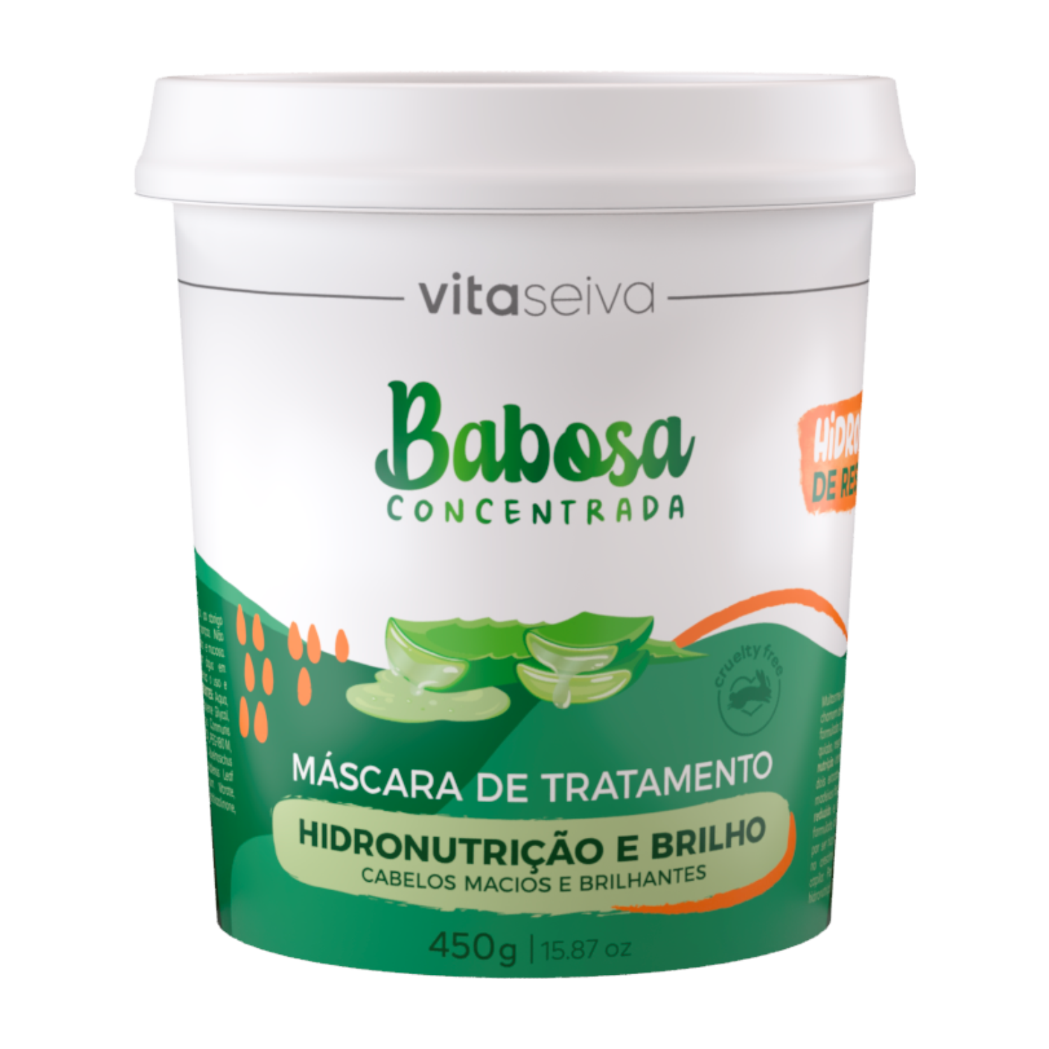 Máscara Capilar Babosa Concentrada Vita Seiva 450g
