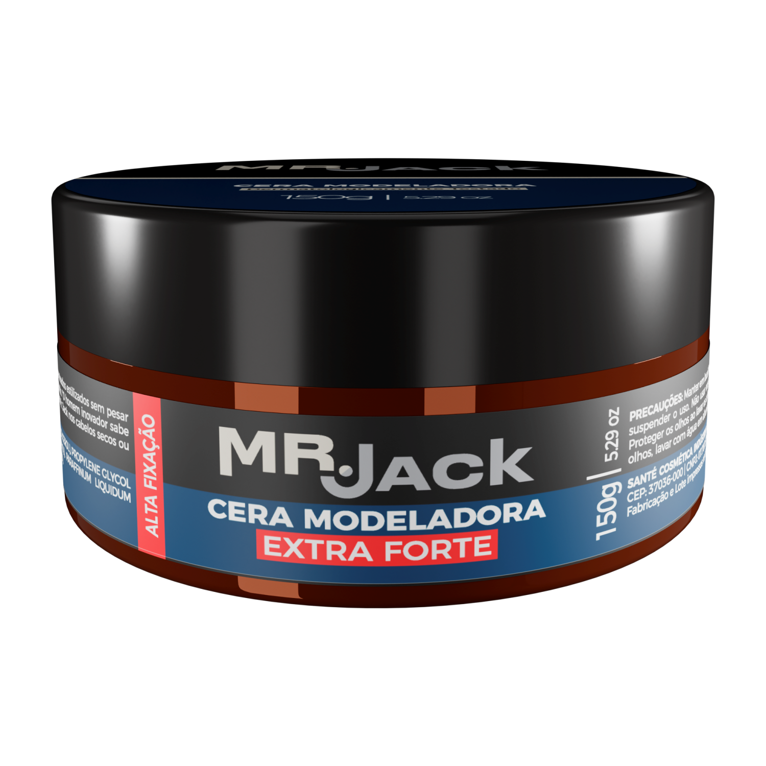 Cera Modeladora Extra Forte Mr. Jack 150g