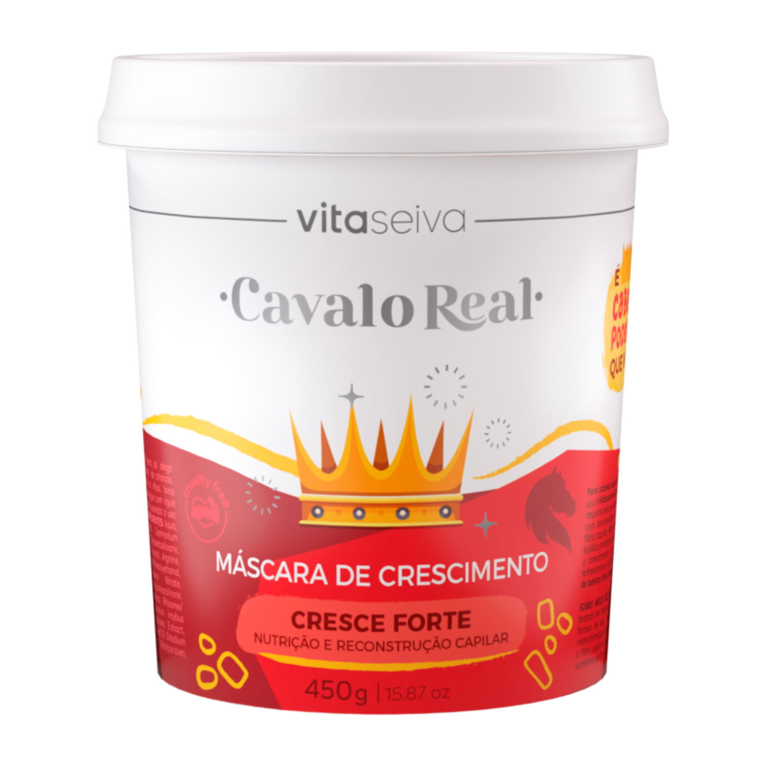Máscara Capilar Cavalo Real Vita Seiva 450g