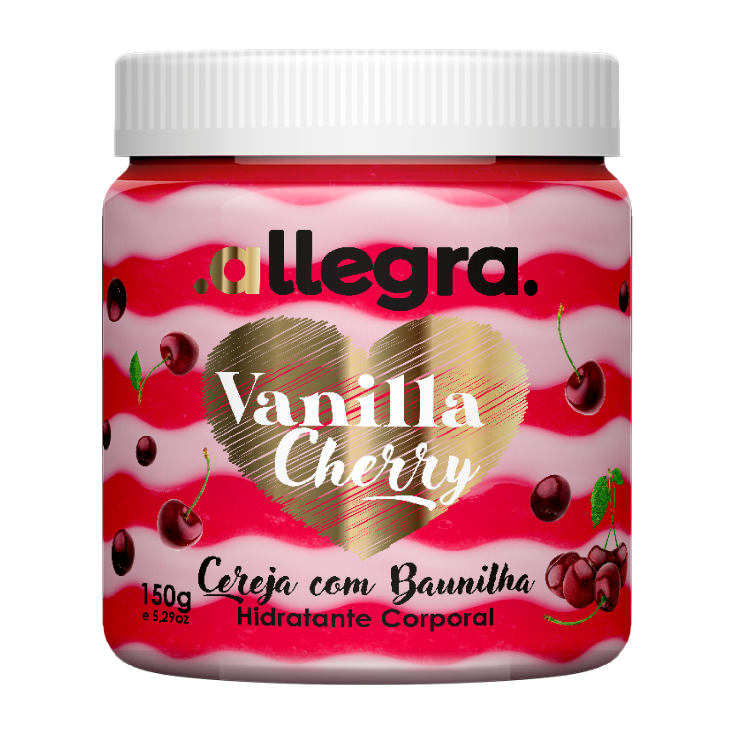 Creme Corporal Sorbet Vanilla Allegra 150g