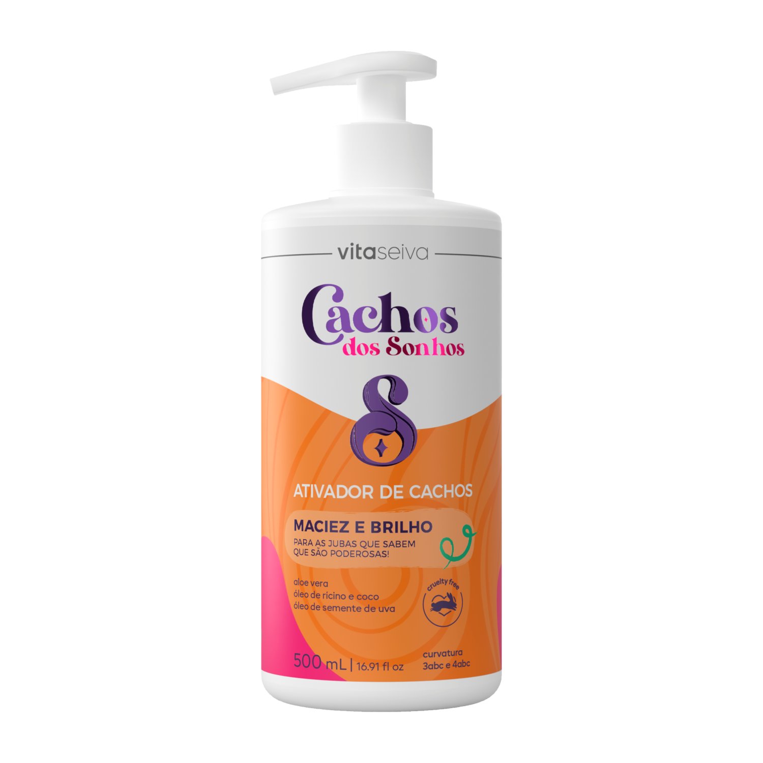 Ativador Cachos dos Sonhos Vita Seiva 500ml