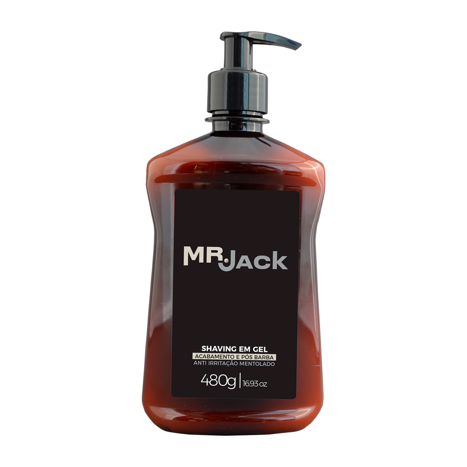 Shaving Mentolado Acabamento Barba Mr. Jack 480g