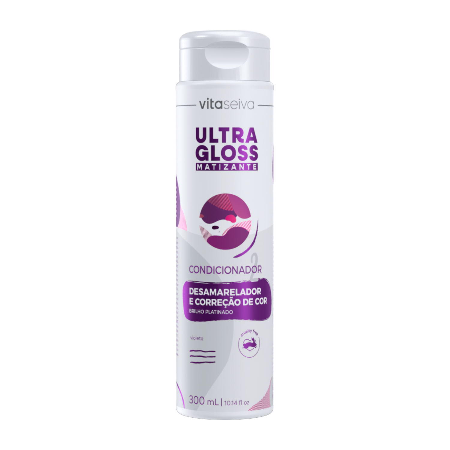 Condicionador Ultra Gloss Matizante Vita Seiva 300ml