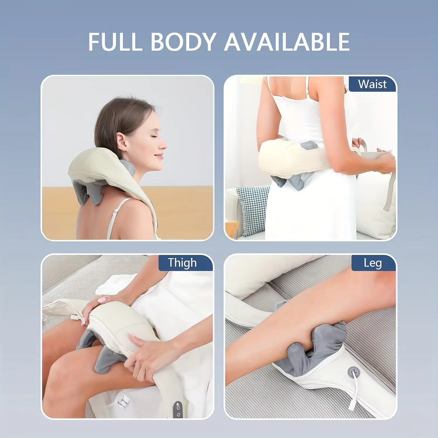 Massageador cervical trapezoidal, protetor de ombros e pescoço